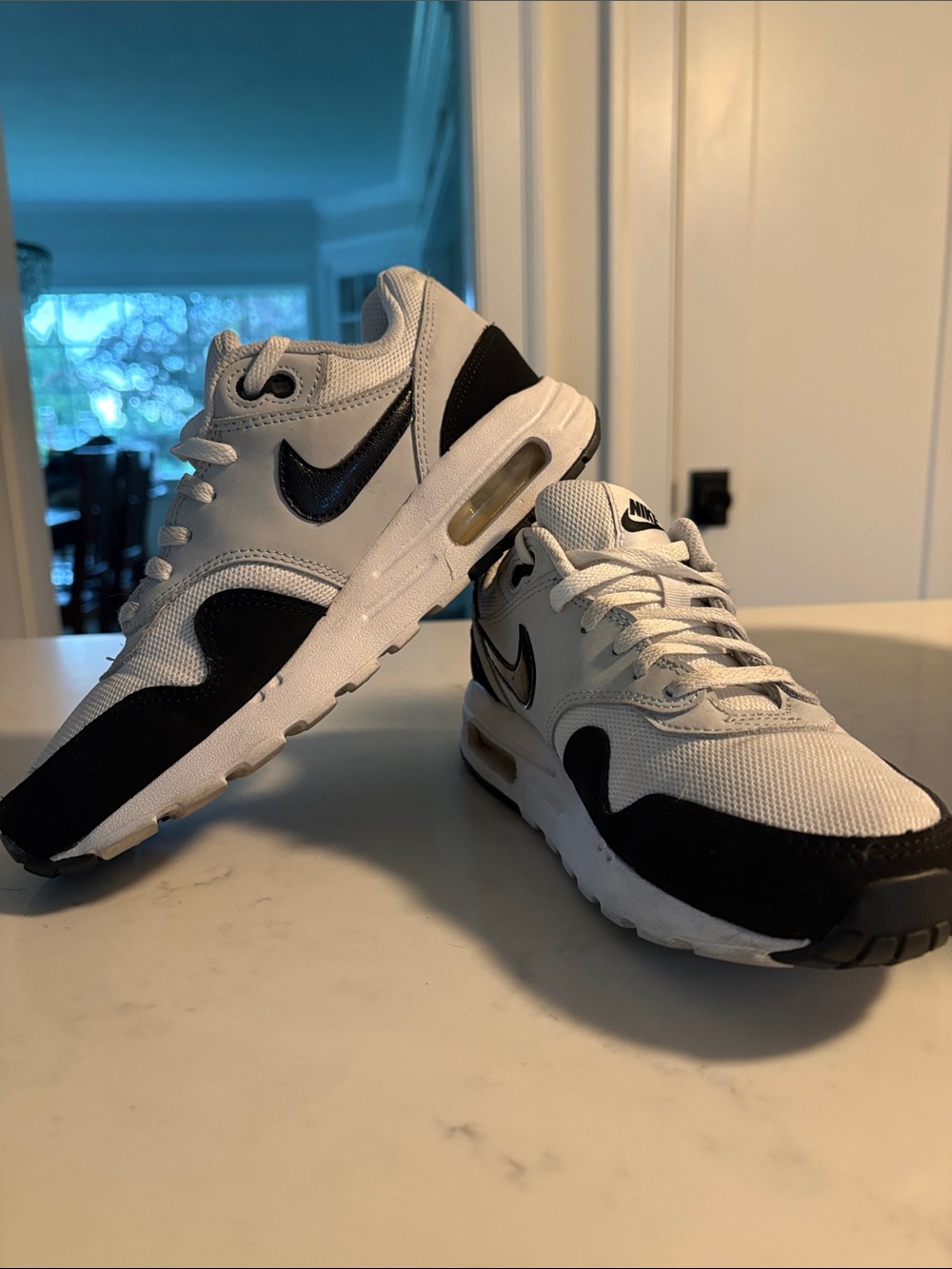 Nike Air Max sneakers black/white/gray